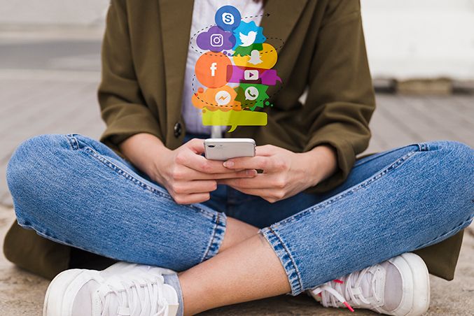 redes sociales de empresas